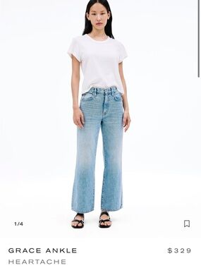 Slvrlake jeans Grace Ankle size 26